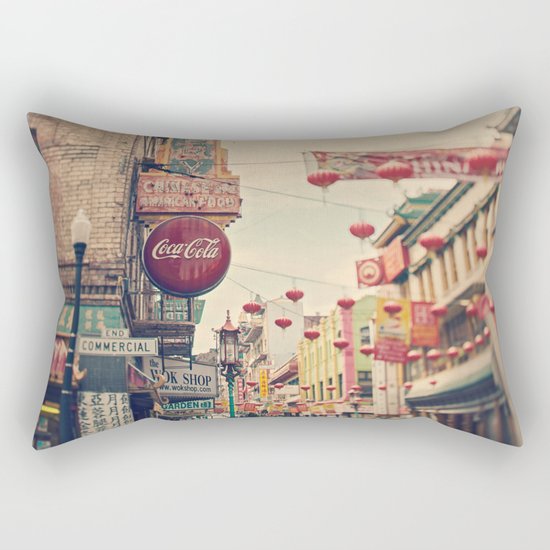 Chinatown (San Francisco) Rectangular Pillow