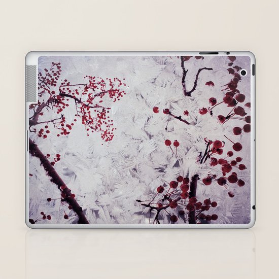 Winter Berries Laptop & iPad Skin