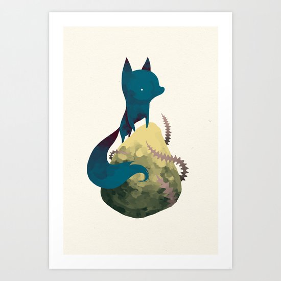 blacko Art Print
