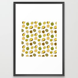 Durian Fruit Framed Art Print
