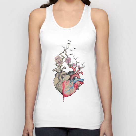 Split/Merge Unisex Tank Top