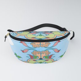 Persian tile earth to sky Fanny Pack