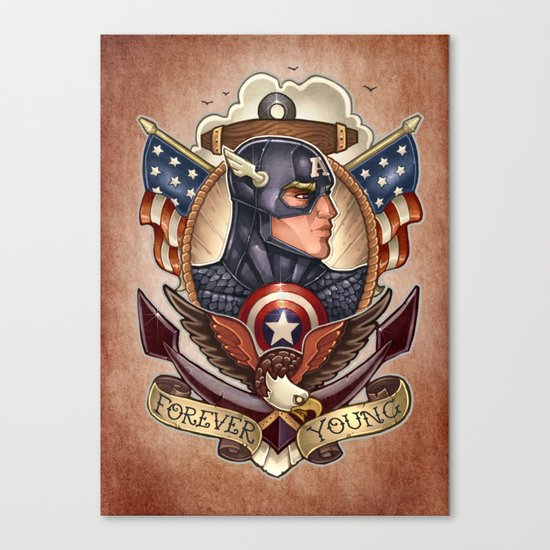 FOREVER YOUNG Canvas Print