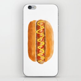 Hot Dog in a Bun iPhone Skin