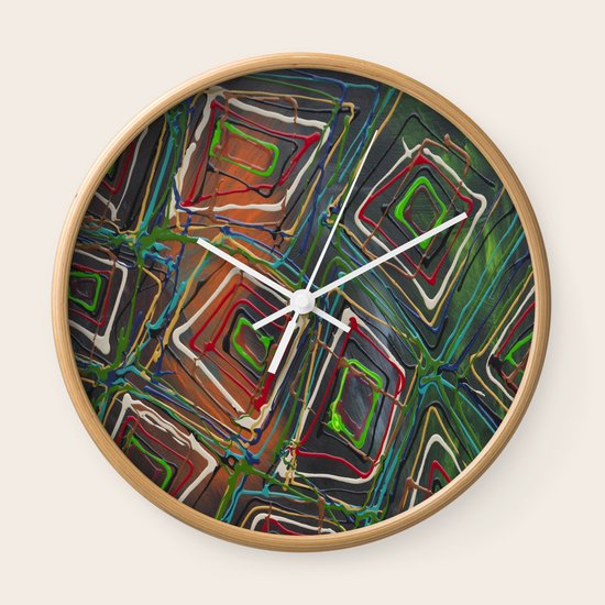 Kaleidescope Wall Clock