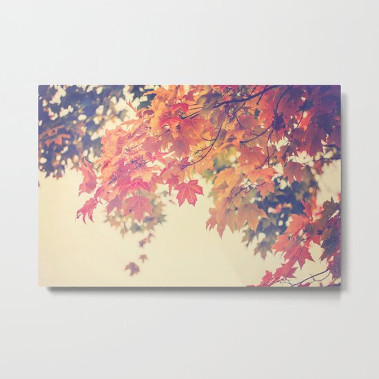 Hello Autumn Metal Print