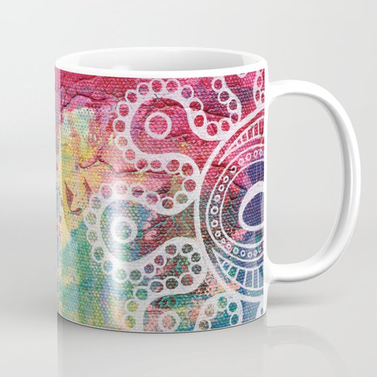 Wiggly Flower Mug