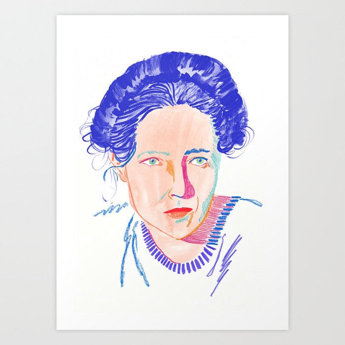 De Beauvoir Art Print
