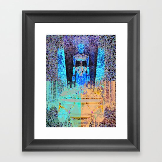 Le Chariot Framed Art Print