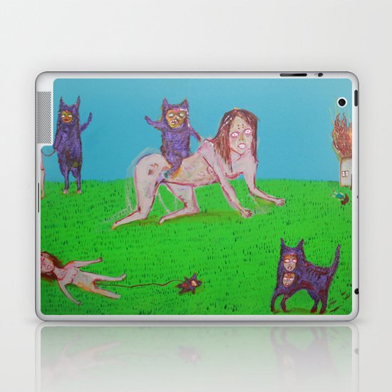 ALIEN GATOS Laptop & iPad Skin