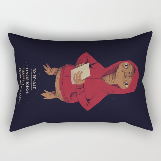 E.T. to-do-list Rectangular Pillow