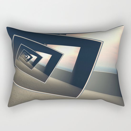 Surreal Windows Rectangular Pillow