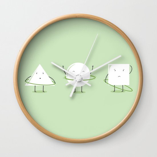 Hula-Hoop Champion (V2) Wall Clock