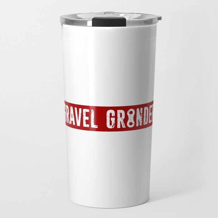 Gravel Grinder Chain Link Travel Mug