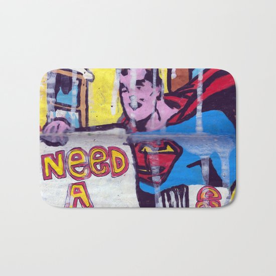 I Need a Supergirl Bath Mat