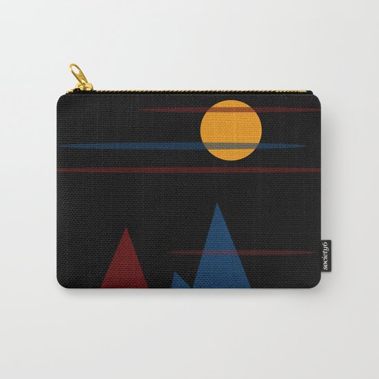 Moon Over The Mountains #3 Carry-All Pouch