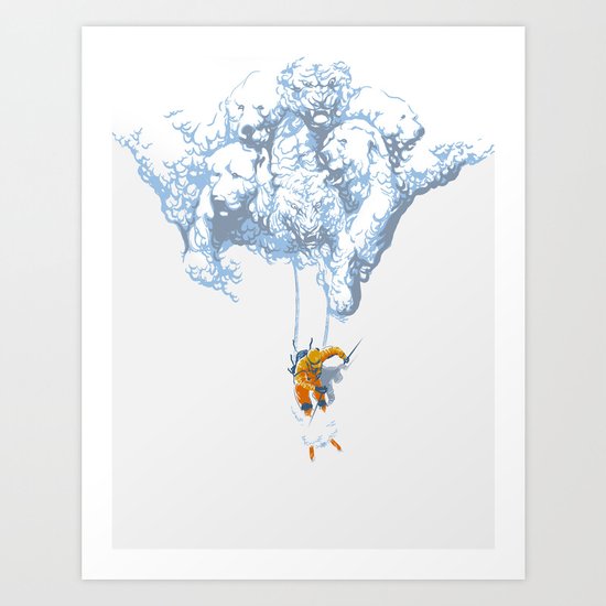 Avalanche Art Print