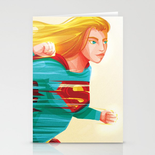 Supergirl Stationery Cards