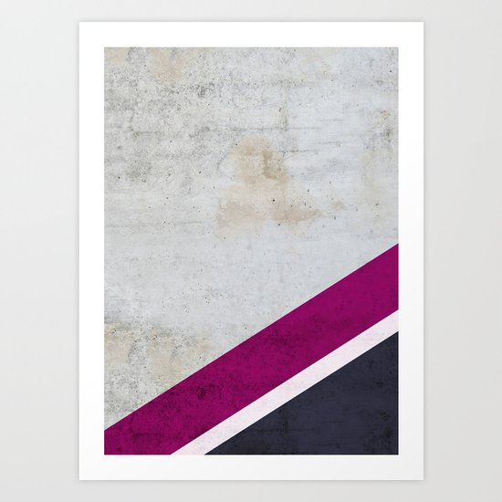 Concrete Shadows Art Print