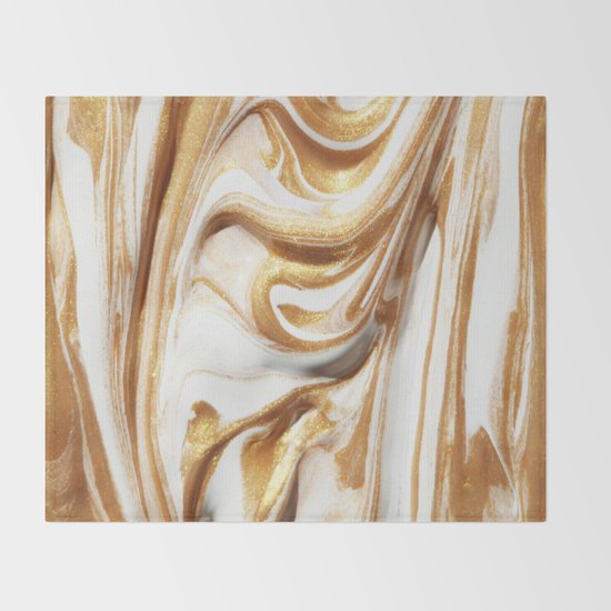 Abstract Marble Pattern 10 Throw Blanket by stylebytara ...
