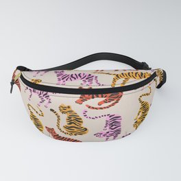 Tiger Collection – Pink & Yellow Palette Fanny Pack