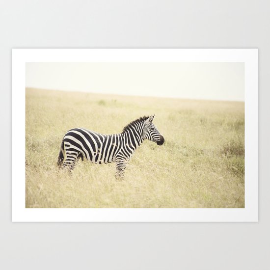 be still::kenya Art Print