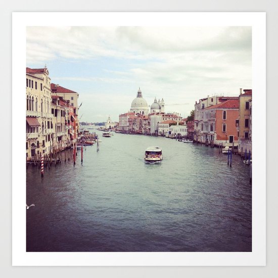 Hello Venice! Art Print