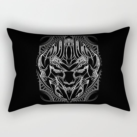 Pinstripe Megatron Rectangular Pillow