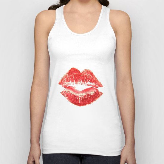 Gentle Kiss Goodnight Unisex Tank Top
