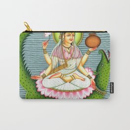 Goddess Ganga Carry-All Pouch | Ganges, Indian, Holi, Crocodile, God, Goddess, Makra, Vishnu, Hindu, Maa 