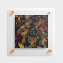 Fallen Leaves Floating Acrylic Print