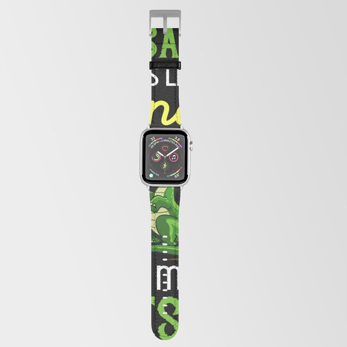 Dinosaur Grandma Saurus Grandmasaurus Apple Watch Band