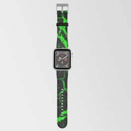 Cracked Space Lava - Lime/Green Apple Watch Band