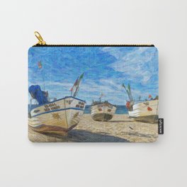Algarve fishing boats Carry-All Pouch