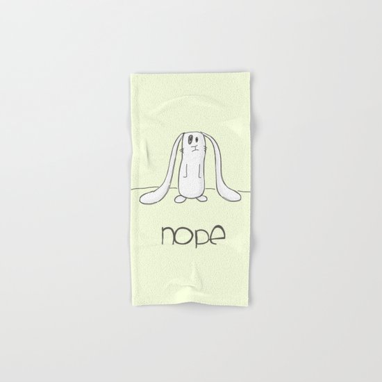 Nope Hand & Bath Towel