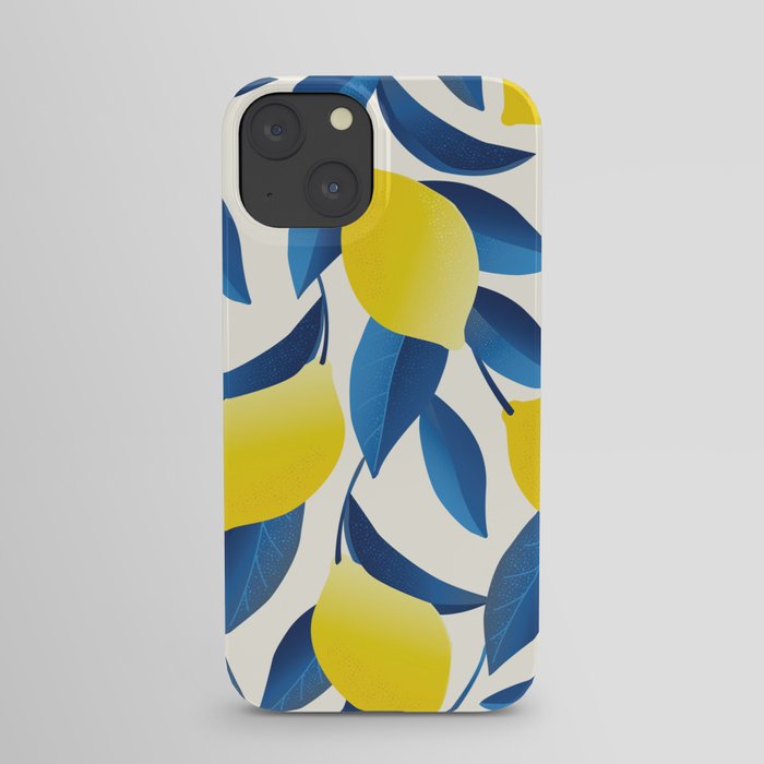 Tropical Lemon iPhone Case