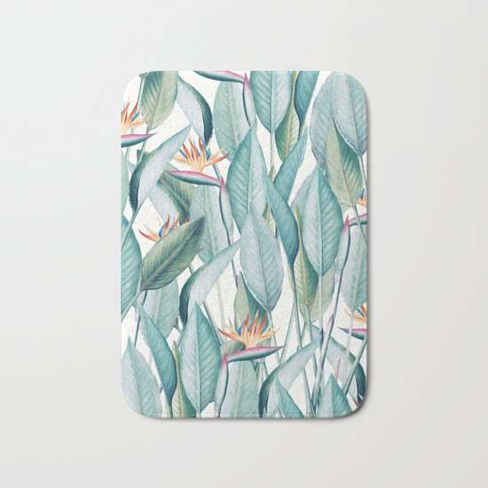 Back to Paradise Island #society6 #decor #buyart Bath Mat