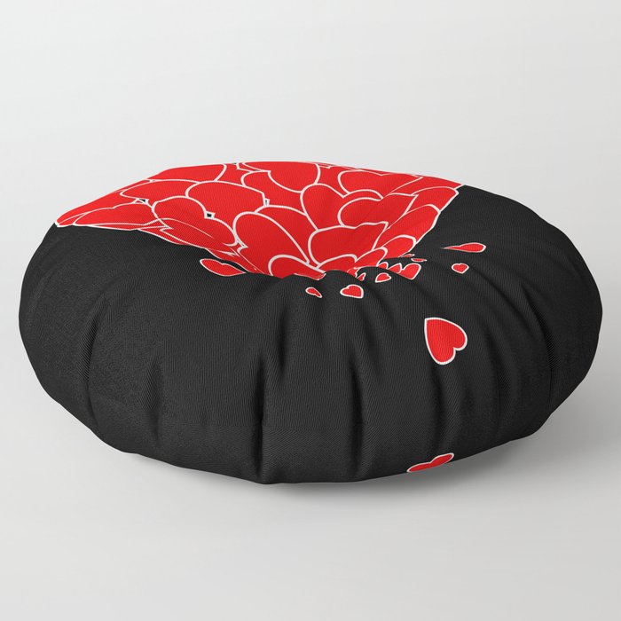 Valentine's Day - Heart Of Hearts Floor Pillow