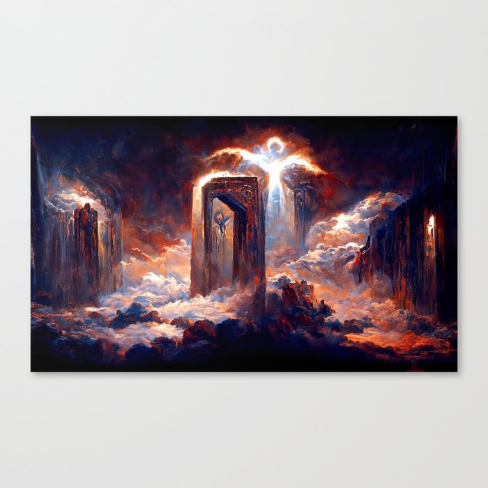 Ascending to the Gates of Heaven Canvas Print
