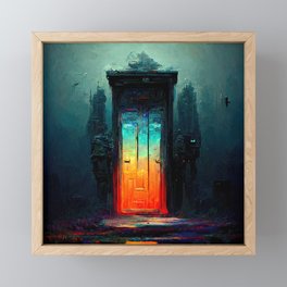 Doorway to Tomorrow Framed Mini Art Print
