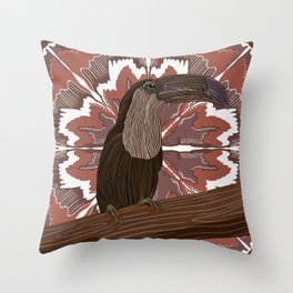 Toucan Throw Pillow