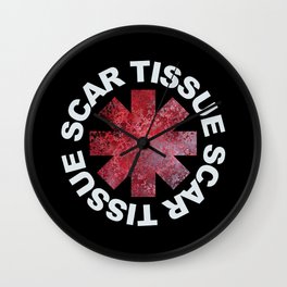 Scar Tissue,  Funky Rock Music | Rock and Roll Band Style Wall Clock