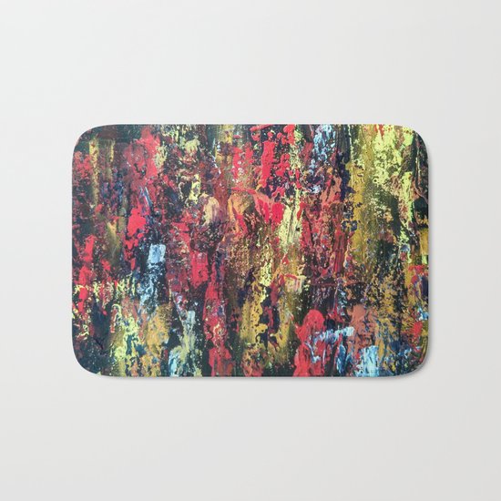 Abstract painting 103 Bath Mat