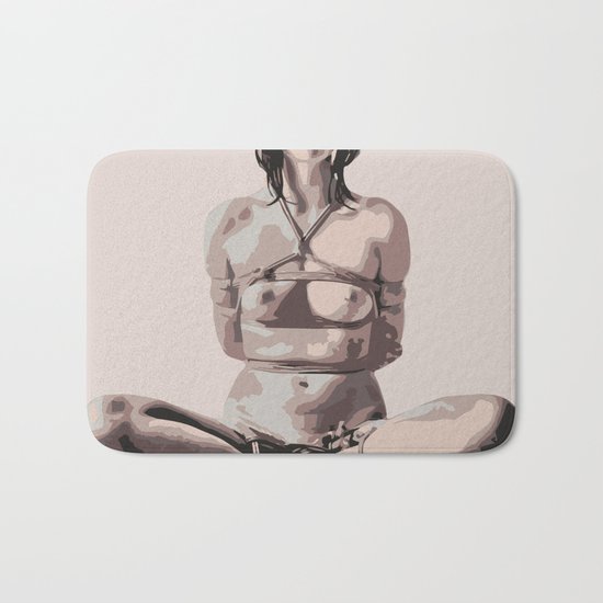 Shibari Girl Bath Mat