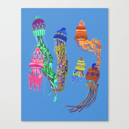 Cool Jellyfish Canvas Print