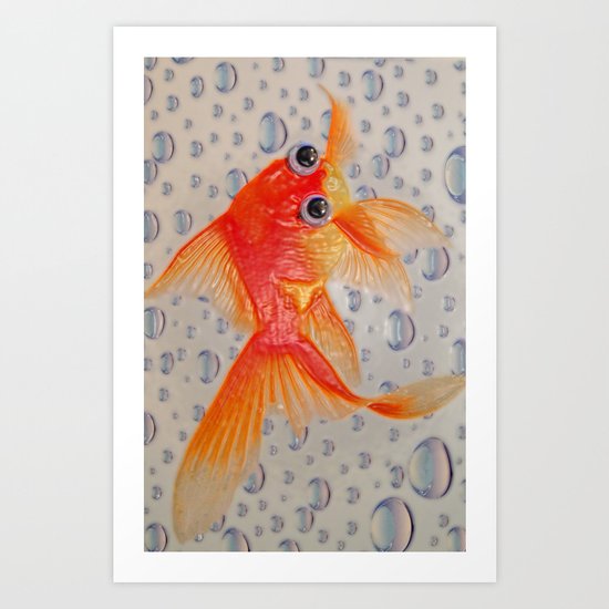 Fish Outta Water Art Print