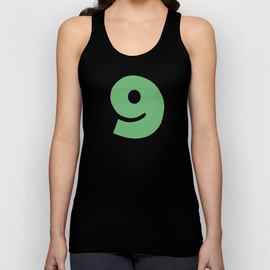 Number 9 Unisex Tank Top