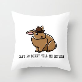 Old Town Bun Throw Pillow