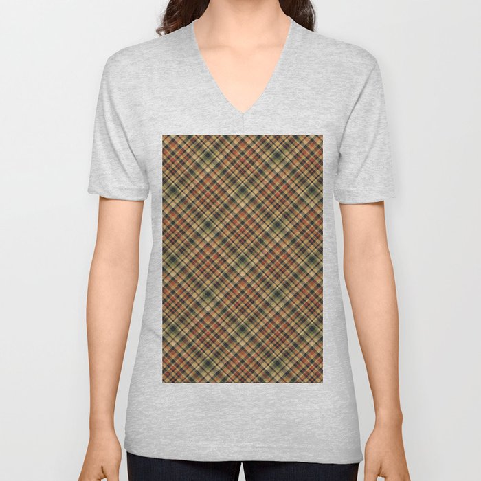 Timeless Christmas Pattern V Neck T Shirt