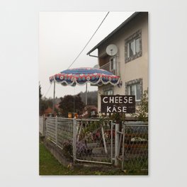 Cheese:Kase Canvas Print